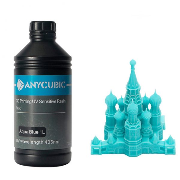 Фотополимерная смола ANYCUBIC 405nm Голубая